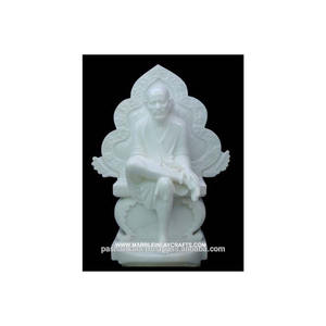 Makrana-estatua de mármol Sai Baba - Product Image 1