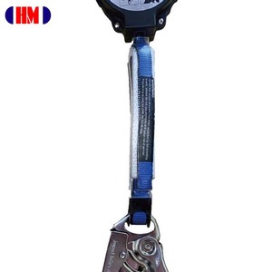 Fabricant OEM/ODM de lignes de vie auto-rétractables, Taiwan, sangle de 3 m, crochet pivotant en aluminium de 16 mm, 1,4 kg, certifié CE - Product Image 2