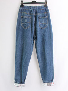 Pantalon/pantalon en jean exclusif pour femme avec doublure intérieure et effet Super meulage du Bangladesh - Product Image 4