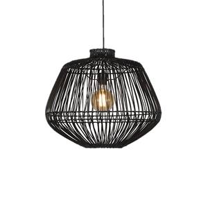 เวียดนามผู้ผลิตขายส่งจี้ 100% เป็นมิตรกับสิ่งแวดล้อม Handทอหวายธรรมชาติโคมระย้าหวายโคมไฟ - Product Image 2