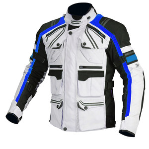 เสื้อแจ็กเก็ตมอเตอร์ไซค์ Cordura Touring,ผ้าคอร์ดูราแบบสั่งทำใหม่พิมพ์ลายและแผ่นปะ - Product Image 4