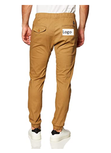 Hommes De Base de Sergé Stretch Jogger Pantalon-Reg et Big & Tall Tailles-98% Coton, 2% Spandex sourcing de Bangladesh - Product Image 3