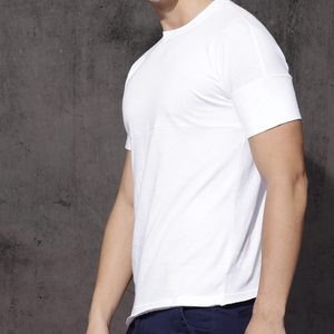 เสื้อยืดออกกำลังกายระบายอากาศได้ดี ผ้าฝ้าย 100% สั่งพิมพ์ลายได้ตามต้องการ และเสื้อยืดผ้าฝ้ายแท้สำหรับเสื้อผ้าผู้ชาย - Product Image 3