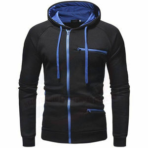 Sudadera con capucha para hombre, ropa de calle lisa, con logotipo personalizado, paneles de algodón pesado, diseño grueso, cálido, invierno, venta al por mayor - Product Image 5