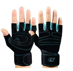 OEM/ODM Half Finger Leather Workout Gloves for Gym Fitness Cross Training Weightlifting-for Sports - Product Image 2