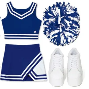 Pom-pom girl, ensemble de pom-pom girl, conception Unique personnalisée, uniforme d'entraînement de danse, vente en gros - Product Image 1