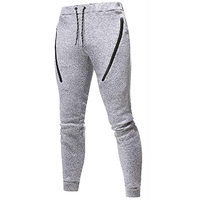 Nieuwe mode heren kleding rits katoen polyester hooded tweedelige broek plus size winter sportkleding goedkope prijs trainingspakken