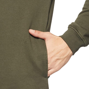Sudadera con capucha personalizada para hombre, de alta calidad, 100% algodón, con cuello redondo, jersey liso de gran tamaño - Product Image 4