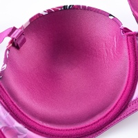 Vente en gros Ensemble de sous-vêtements élastiques pour femmes et filles avec imprimé floral sexy et personnalisé