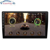 2Din 9/10 pouces Android voiture lecteur multimédia RAM 1G + ROM 16G Navigation GPS BT DAB FM USB Wifi pas de Dvd Auto 2 DIN Radio