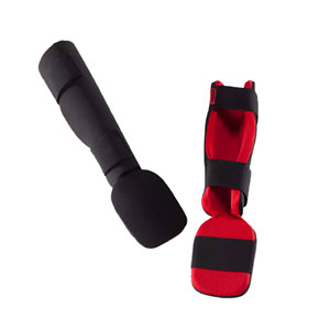 Protège-tibias et protège-pieds de karaté approuvés WKF, équipement de protection des jambes pour l'entraînement, le sparring et la compétition - Product Image 6