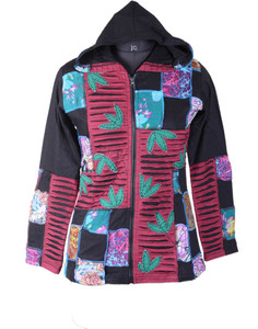 Multidesign Patchwork Razorcut BOHEMIAN LADIES HOODIE CSWJ 430 - Product Image 1