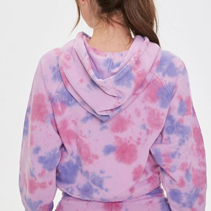 Sudaderas cortas negras personalizadas para mujer, con colores brillantes y a la moda, ideales para el gimnasio, 100% algodón. - Product Image 5