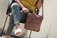 Tas Selempang Kulit Asli Wanita, Tas Jinjing Modis