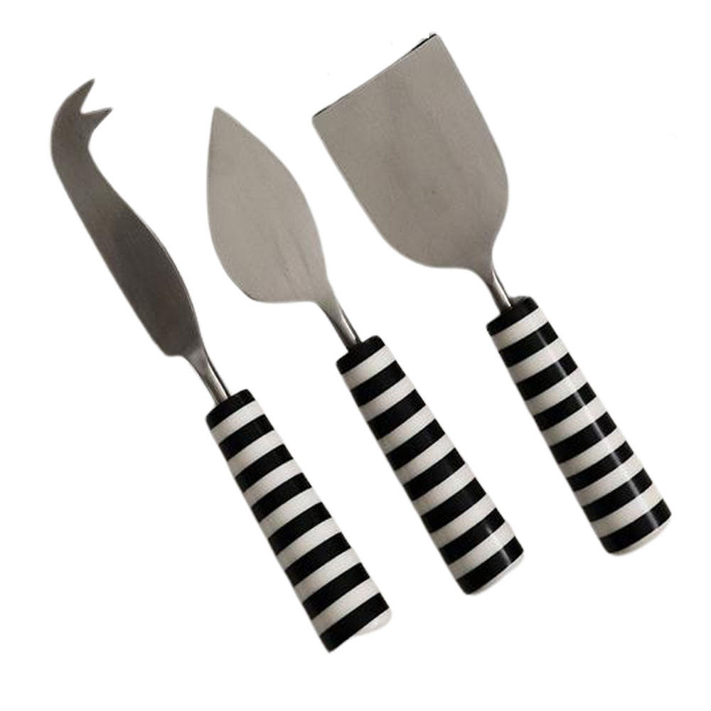 Silver White & Black