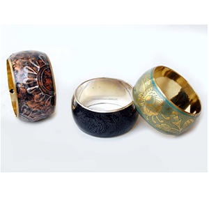 Handmade Silver <b>Copper</b> Brass <b>Bangles</b> High Quality Classic Brass <b>BANGLES</b> Wholesale for Engagement Anniversary Hot Selling Product - Product Image 2