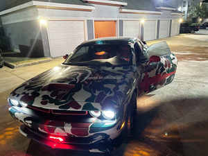 Nouvel arrivage de tissu de camouflage rouge auto-adhésif en pvc, enveloppe de vinyle de camouflage de voiture - Product Image 3