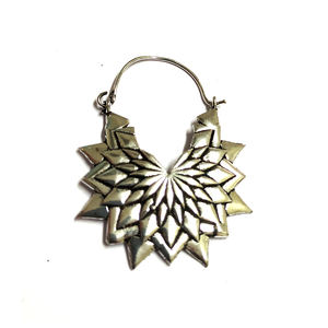 Bijoux de mode tribaux en argent 925 Composant de boucles d'oreilles tribales élégantes - Product Image 1