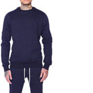 2024 Customized Men's Fleece Tracksuit Sweatsuit Jogging Suit Winter XL Size with Printed Logo - Product Image 1