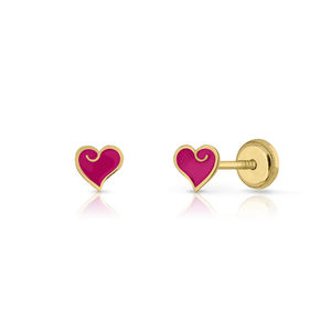 Pendientes de moda de oro sólido 9K (disponibles 10k-14k-18k) para mujeres y niños, con Clip para las orejas, hechos en España - Product Image 1