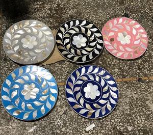 Posavasos de té con incrustaciones de fregona de estilo marroquí, alfombrillas y almohadillas para Decoración de mesa, posavasos para beber, vajilla, posavasos para restaurante de Hotel en casa - Product Image 4