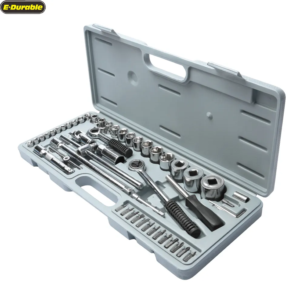 Factory 52 Pcs Car Repair Set Ratchet Wrench Set Bicycle Repair Tools for repairing Bicycle Car Home Equipment