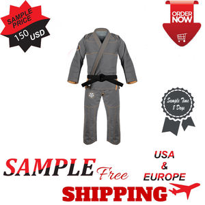 Jiu Jitsu-uniforme profesional de corte de cáñamo de alta calidad, kimono personalizado, jiu-jitsu bjj 2022, brasileño - Product Image 6