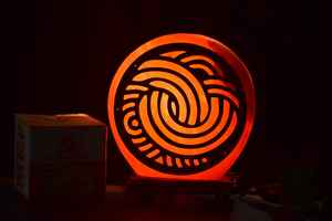 Lampe à sel led 3D, salière rose himayen du Pakistan - Product Image 3