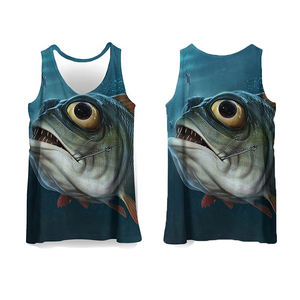 Singlet — débardeur pour hommes, modèle léger et personnalisé, pour l'entraînement physique, le sport - Product Image 2