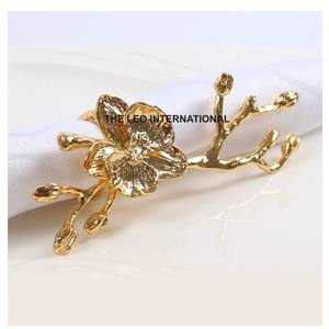 Anillo de Servilleta de Metal de Diseño para Mesa de Comedor, Porta Servilletas Decorativos Hechos a Mano de Primera Calidad para Fiestas y Celebraciones en el Hogar - Product Image 3