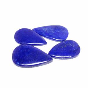 Lapis-lazuli naturel, cabochon lisse, taille 25x16 mm à 28x17 mm, pierre précieuse en vrac - Product Image 4