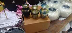 Urne funéraire commémorative en laiton « Ailes de la Liberté », style américain, articles funéraires en métal Brassworld India - Product Image 3