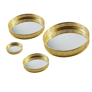 Boîte de rangement de bijoux de dames de forme arrondie colorée avec boîte à bijoux de conception de finition multicolore de qualité fraîche - Product Image 6