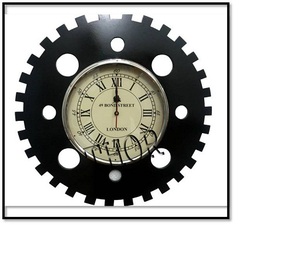 Wall Decoration Modern 49 Bond Street London Wooden Wall Clock Office Living Room Bedroom Kitchen Decor - Product Image 1
