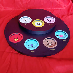 Bandeja de exhibición de cosméticos, diseño colorido, para cara, labios, ojos y uñas - Product Image 3