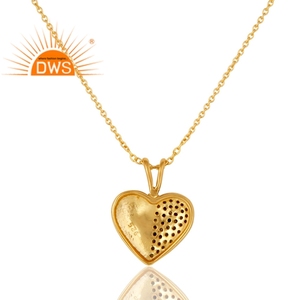 Collier pendentif tendance 2026 en argent sterling avec pierre précieuse naturelle tourmaline verte, motif cœur, pour femme, fabricant de bijoux - Product Image 2