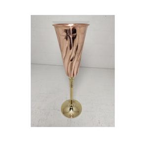 CopperBucker Artisanal 100% Pur Cuivre Solide Margarita Tasses Verres pour Cocktails Desserts À La Crème Glacée 450ml Gobelet - Product Image 1