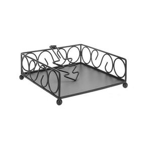 Porte-serviettes en fer noir pour table et accessoires de cuisine, porte-serviettes en tissu à prix acceptable - Product Image 2