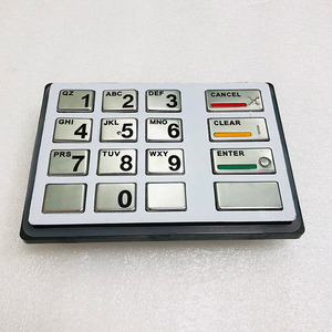 Diebold <span class=keywords><strong>EPP5</strong></span>ภาษาอังกฤษ BSC,LGE,ST STL,ENG(AU),QZ1,X,I,O,_ 49-216680-707A DIEBOLD OP <span class=keywords><strong>EPP5</strong></span> 49216680707A แป้นพิมพ์ - Product Image 1