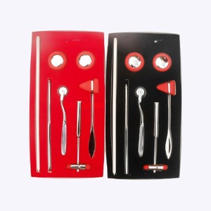 Kit de marteaux réflexes manuels NOMI BROTHERS avec embouts en acier inoxydable et en caoutchouc de silicone - Product Image 1