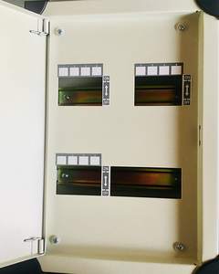 Top Selling Reve Fine <b>Grey</b> MCB Vertical Distribution Boards Plastic Material Deco Style - Product Image 2
