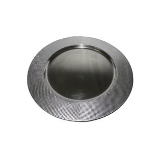 Mejor Placa de cargador de metal pulido personalizado Fabricante al por mayor Nuevo diseño Placa de cargador de metal de mesa Venta al por mayor Exportación - Product Image 4