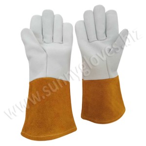 Gants de soudage Tig électriques à l'argon de qualité supérieure 2021 antidérapants ignifuges pour la construction - Product Image 6