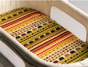 Sábana de algodón orgánico Unisex, Sábana de cuna - Product Image 2