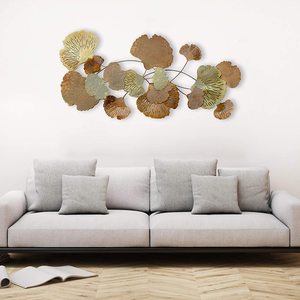 Craftter Metal <b>Leafs</b> <b>Wall</b> Art - Product Image 1