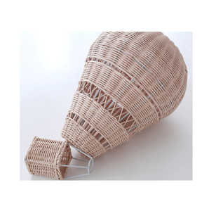 Venta al por mayor respetuoso del medio ambiente 100% de ratán NATURAL de globo de aire caliente para la decoración de la casa - Product Image 1