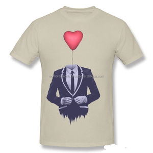 T-shirt pour homme en coton 100% écologique, col rond, manches courtes, imprimé, design tendance, qualité d'exportation OEM, fabriqué au Bangladesh - Product Image 1
