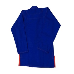 Cómodo tejido de perlas Brazilian Jiu Jitsu Gi Kimono en azul negro blanco azul marino rosa - Product Image 5
