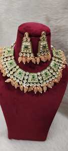 Jumka ทองแฟนซีที่ไม่ซ้ำกันและ Tika สำหรับเจ้าสาวในอินเดียขายส่งเครื่องประดับช้อปปิ้งราคาต่ำสุด MC - Product Image 4