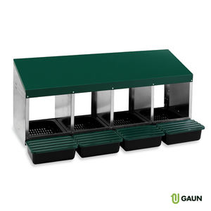 Nido de colocación, 4 compartimentos, suelo de plástico - Product Image 1